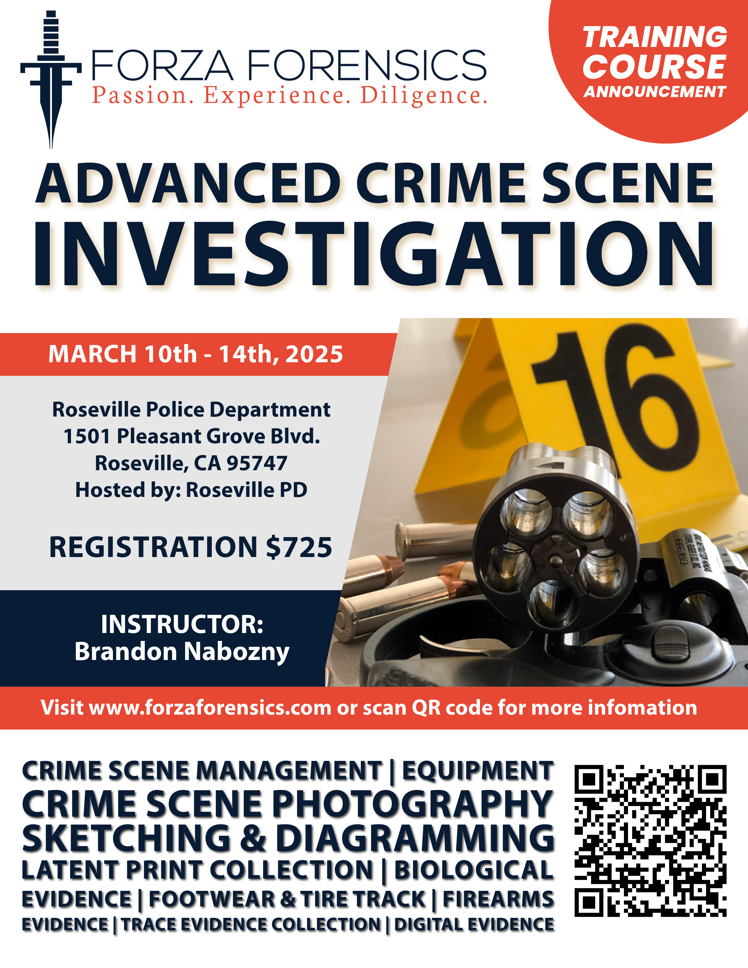 Advanced Crime Scene Investigation